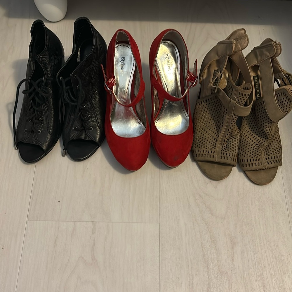 Bundle of used high heels👠